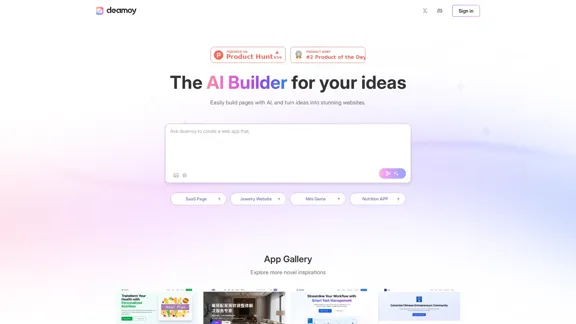 deamoy - The AI Creator for your concepts