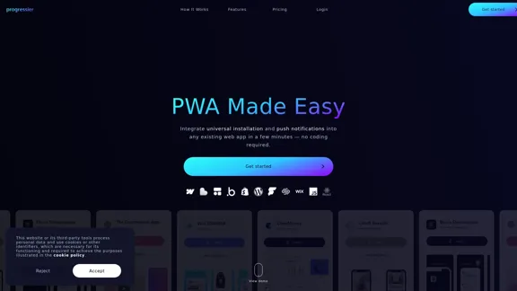 Progressier - 赋能开发者和热爱编码者轻松构建PWA