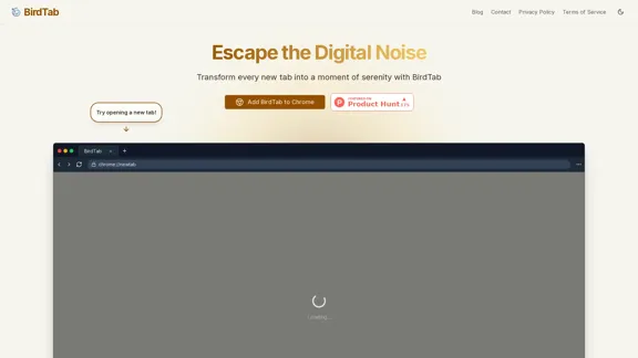 BirdTab - Descubra Pássaros a Cada Nova Aba