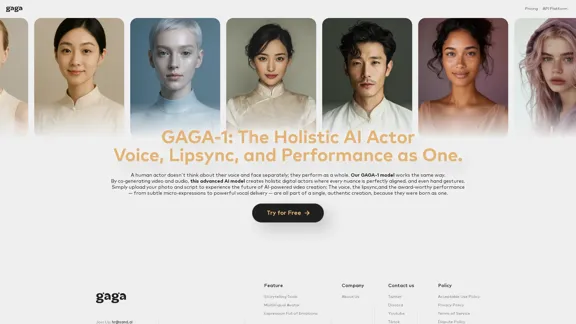 Gaga - 了解你的AI头像生成器