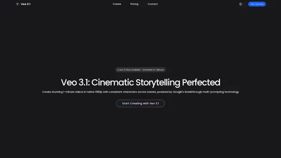 Veo 3.1 - Vidéos d'une minute avec cohérence des personnages