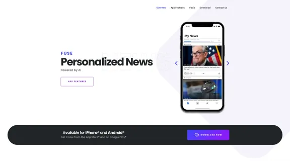 Fuse - Персонализированные новости