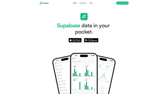 Supadex - Supabase的终极移动仪表板