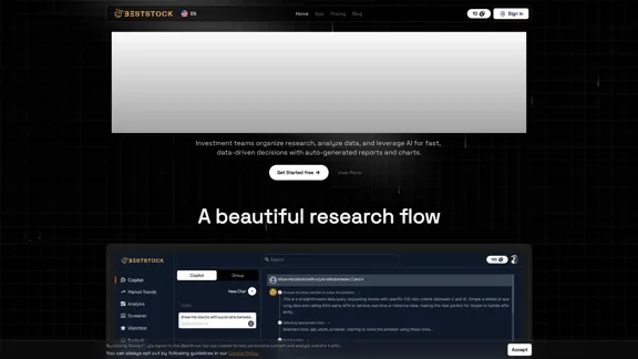BestStock AI - より賢い投資のためのAI駆動の株式分析プラットフォーム