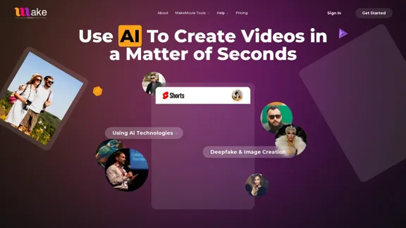 MakeMovie.ai - AI駆動のツールで素晴らしい映画を作成する