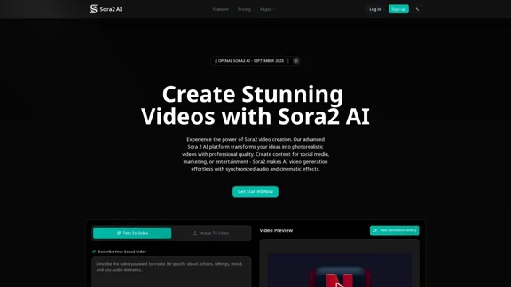 Sora2 - Free AI Video Creator