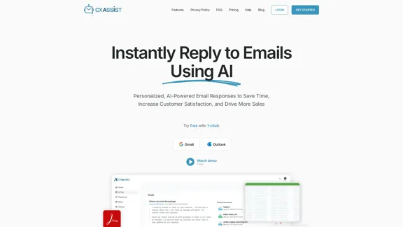CX Assist - Transform Your Inbox with an AI Email Assistant
