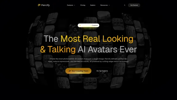 Percify - 来自图像的最真实 AI 头像