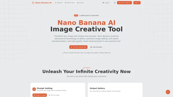 Nano Banana AI - Generador y Editor de Imágenes AI Revolucionario