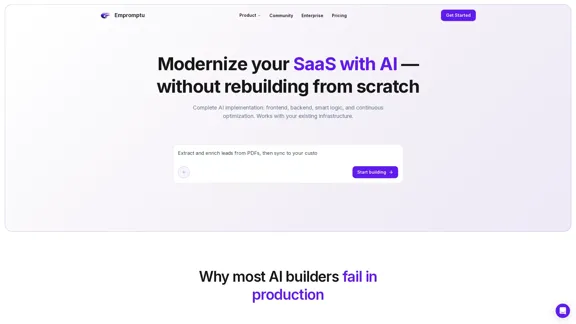 Empromptu - Build AI Apps Without Coding