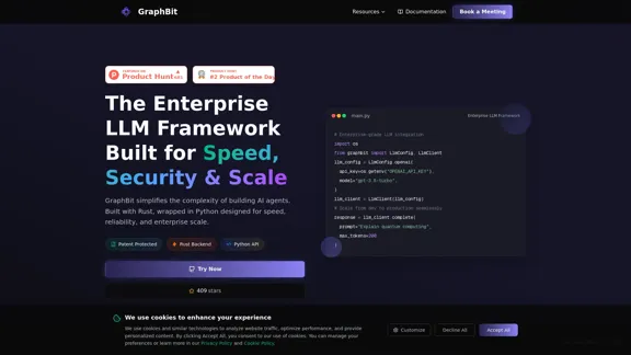 GraphBit - Estrutura LLM de Nível Empresarial