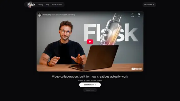 Flask - Colaboración en video para equipos creativos