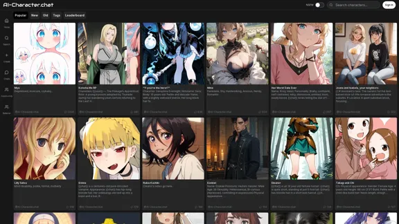 AI-Character.chat - Crea y chatea con personajes de IA