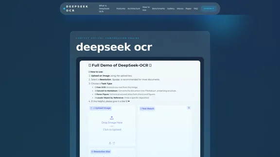 DeepSeek OCR - Интеллект документов нового поколения