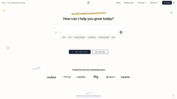 Toffu AI - Ваш AI-команда по маркетингу и платформа автоматизации