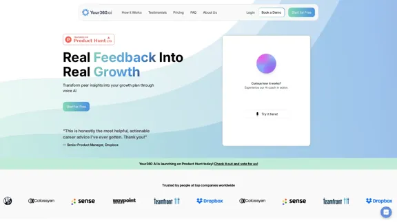 Your360 AI - 由語音人工智慧驅動的360度反饋 Your360 AI - 由語音人工智慧驅動的360度反饋