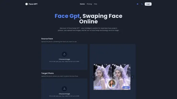 Face GPT - ИИ замена лиц, анализатор и анализ