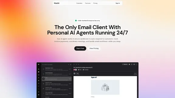 MailAI - Искусственный интеллект для работы с электронной почтой
