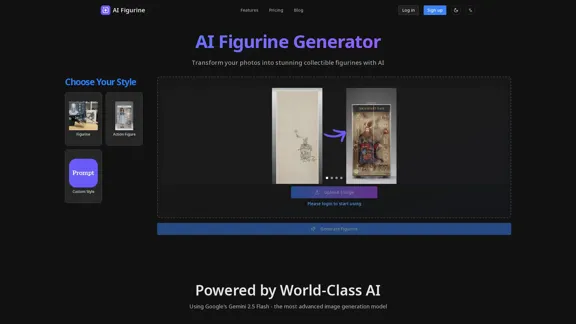 AI Figurine - Превратите ваше фото в коллекционную фигурку AI Figurine - Превратите ваше фото в коллекционную фигурку