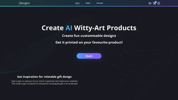 AI Witty-Art Продукты - Создавайте и настраивайте свои дизайны AI Witty-Art Продукты - Создавайте и настраивайте свои дизайны