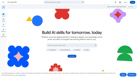 Google Skills - 無料のトレーニングと認定で学び、稼ぐ Google Skills - 無料のトレーニングと認定で学び、稼ぐ