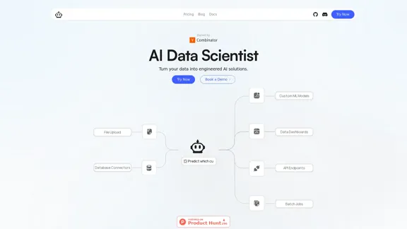 Plexe AI - Científico de datos de IA que construye modelos de ML a partir de un aviso.