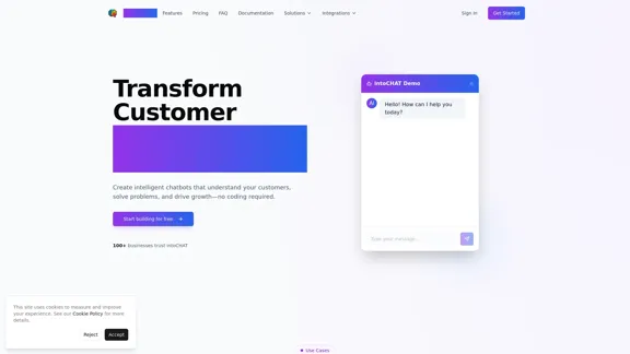 intoCHAT - Умная платформа чат-ботов для бизнеса