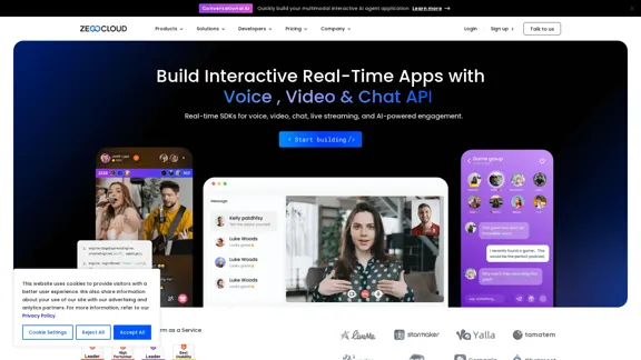 ZEGOCLOUD - Sprach-, Video- und Chat-APIs für Echtzeit-Interaktion