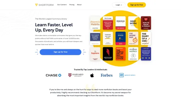 Shortform - The Best Book Summaries in the World