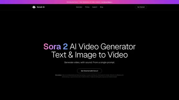 Sora 2 - KI-Video-Generator
