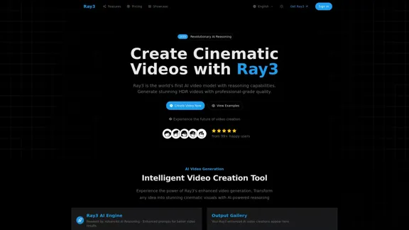 Ray3 - Gerador de Vídeo com IA