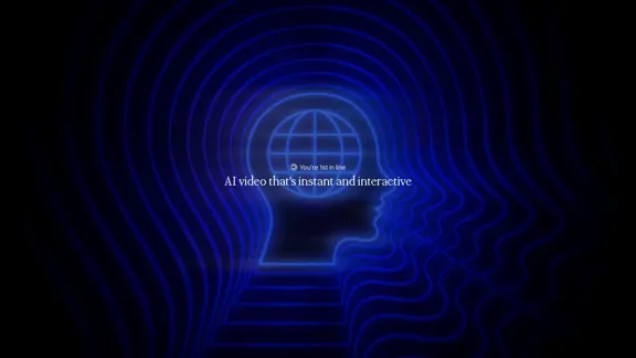 Odyssey - 你可以即時觀看和互動的AI視頻。