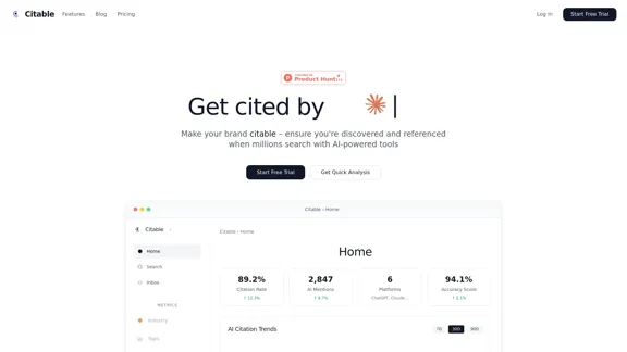 Citable - AI時代のためのGEO