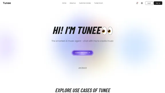 Tunee - Make music by chatting with an AI assistant.