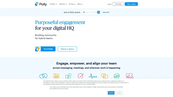 Polly - Engagement significatif pour les équipes hybrides
