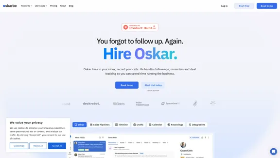 Skarbe - Vendez sans CRM