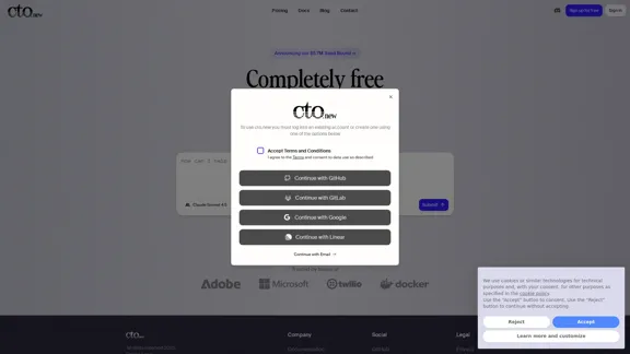 cto.new - 完全無料のAIコードエージェント