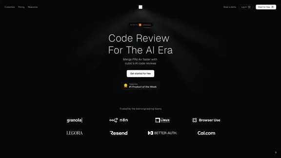 复杂代码库的AI代码审查 | cubic | 立即免费试用