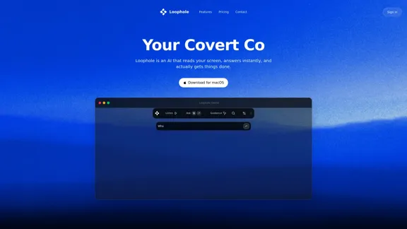 Loophole - Seu Companheiro Secreto