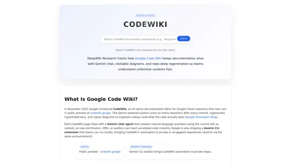 CodeWiki - Your ultimate resource for everything related to CodeWiki.