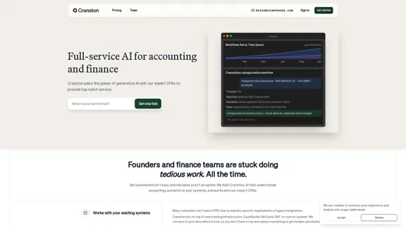 Cranston AI - Accounting Powered by AI
