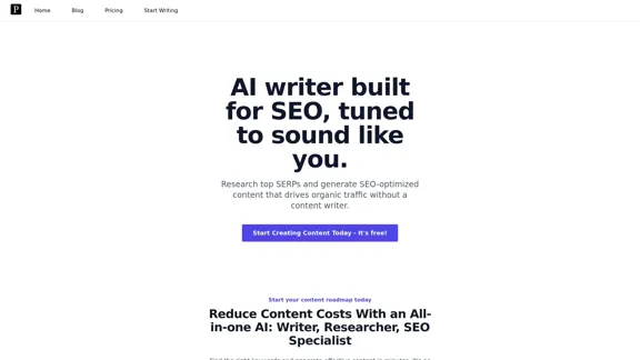 Platen.ai - Comprehensive AI Content Marketing Solution