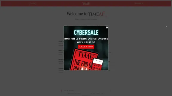 TIME AI - Discover 102 years of TIME's reporting