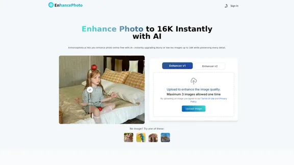 Enhance Photo Online Free - Improve your photos with ease