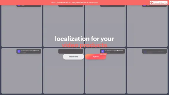Video Localization by Algebras - AI-driven video localization and translation services