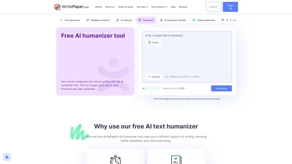 Free AI Humanizer Tool - Modify Text for a Natural Sound