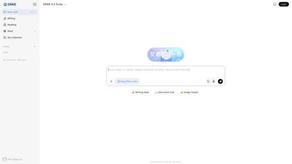 ERNIE - Conversational AI created by Baidu