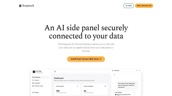 Knapsack.ai - AI-powered help directly in your browser