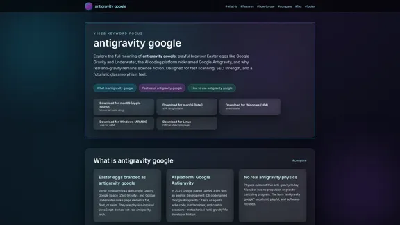antigravity google - fun hidden features and AI interactions