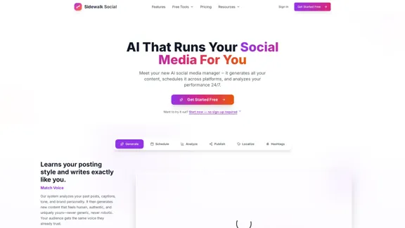 Генератор контента для Instagram для местных бизнесов - Создайте 30 дней профессионального контента за 3 минуты с помощью ИИ.